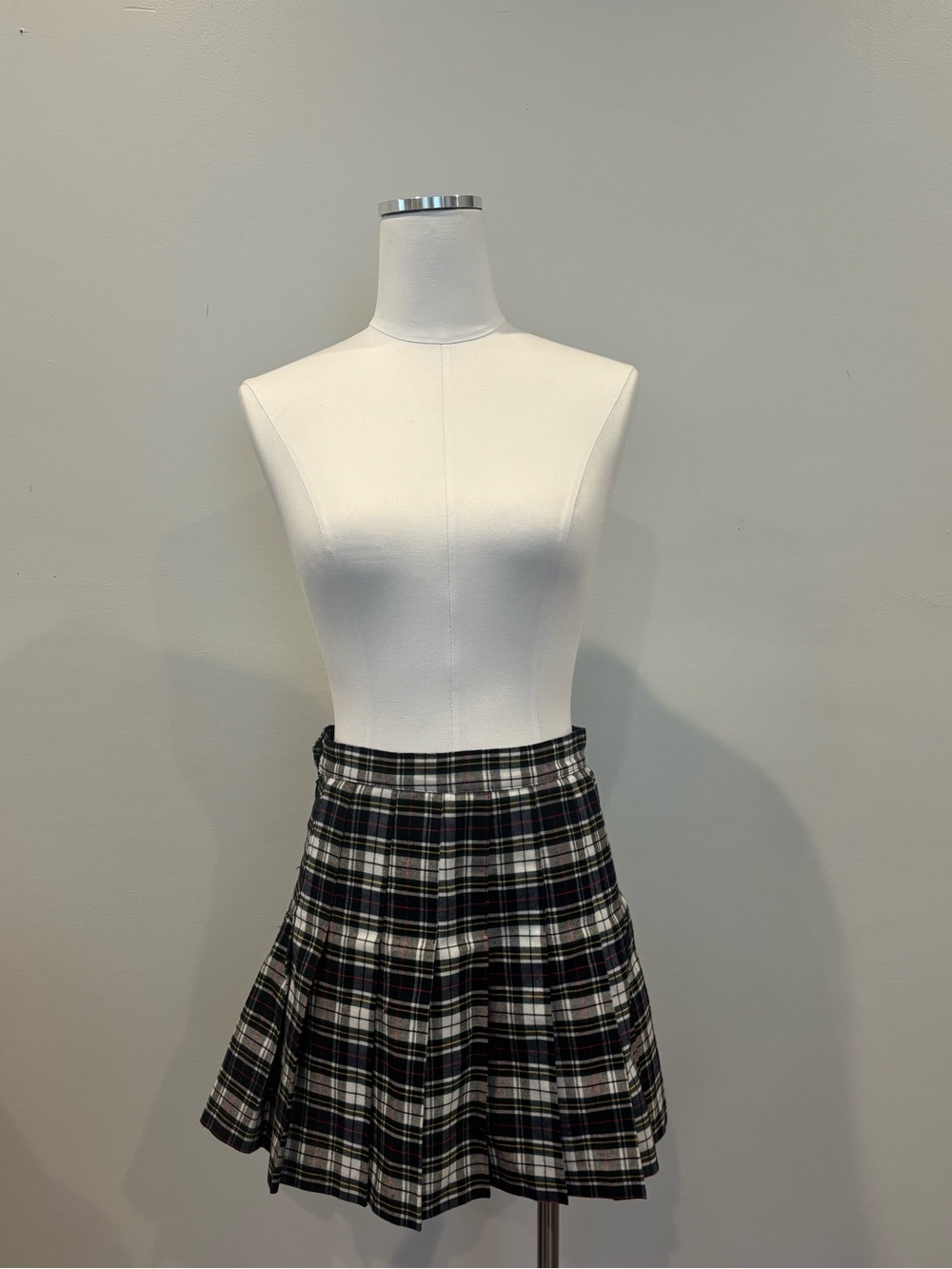 Vintage Plaid Skirt